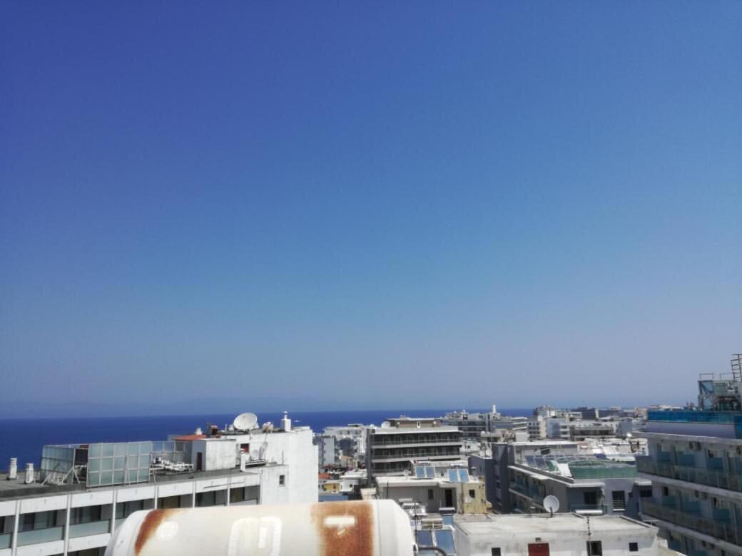 7. Luxurious Sea View Rooftop Suite In The Center! Rhodes City Ngoại thất bức ảnh